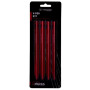 Trimm kolík V-PEG - D17 - sada 4 ks sátorcövek készlet piros bordo anodized