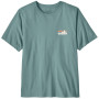 Patagonia M's '73 Skyline T-Shirt férfi póló kék Blue Sage