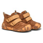 Affenzahn Prewalker Lowboot Leather Talky Affenzahn gyerek barefoot cipő barna Affenzahn