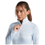 Icebreaker Women M 260 Tech Vertex LS HZ Chillwave női funkcionális felső