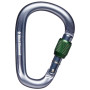 Black Diamond Pearlock Screwgate karabiner szürke gray