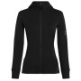Icebreaker W Mer 260 Quantum IV LS Zip Ho női funkcionális pulóver fekete Black