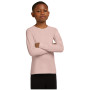 Icebreaker K 200 Oasis LS Crewe Pink Quartz gyerek funkcionális felső