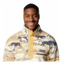 Columbia Helvetia™ II Printed Half Snap Fleece férfi pulóver