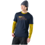 Smartwool Men's Alpine Trace Active Short Sleeve G férfi funkcionális póló