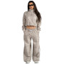 Nebbia Half-Zip Leopard Sweatshirt Primal női pulóver