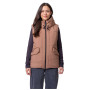 Hannah Dot Vest női mellény világos barna beaver fur