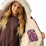 Regatta Junior Waterproof Changing Robe Pro Pink vízálló gyerekkabát