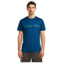Icebreaker Men Merino 150 Tech Lite SS Tee Range Stripes férfi póló