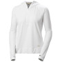 Helly Hansen W Shine Solen 1/2 Zip Hoodie női pulóver fehér 001 WHITE