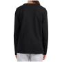 4F Longsleeve F654 Deep Black gyerek póló