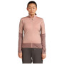 Icebreaker Women Merino Blend 300 RealFleece™ Descender LS Zip női funkcionális pulóver