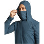 Icebreaker Men Mer 400 RealFleece Grid Pulover Hood férfi pulóver