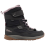 Jack Wolfskin Polar Bear-G Texapore High Vc K - Phantom gyerek téli cipő fekete/rózsaszín phantom