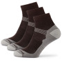 Zulu Merino Lite Men 3 pack zokni szürke/barna