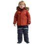 Didriksons Bjärven Kids Parka 5 Rust gyerek télikabát