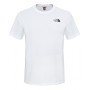 Férfi póló The North Face Simple Dome Tee fehér TNF White