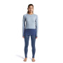 Icebreaker Merino 260 ZoneKnit LS Crewe női póló