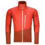 Ortovox Westalpen Swisswool Hybr Jkt M férfi dzseki piros cengia rossa