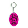 Kulcstartó Boll Reflective Pendant 3 rózsaszín Magenta