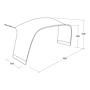 Outwell Wakefield XL Tent Connector sátor kiegészítő elem