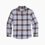 Royal Robins Lieback Organic Cotton Flannel L/S férfi ing kék/piros Shasta Blue Oak Pld