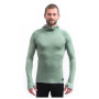 Sensor Merino DF hosszú ujjú kapucnis férfi funkcionális póló