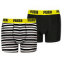 Puma Everyday Striped Boxers 2P fiú boxeralsó