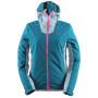 Női softshell kabát 2117 Invik kék/rózsaszín Petrol