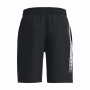 Under Armour Woven Graphic Shorts-BLK gyerek rövidnadrág