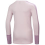 Helly Hansen Jr Lifa Merino Midweight Set Purple Clay gyerek funkcionális szett