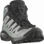 Salomon Xa Pro Mid Wp J Black-Sedona Sage-Wrought Iron gyerek cipő
