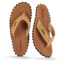 Gumbies Vegovert Tan flip-flop