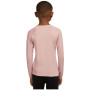 Icebreaker K 200 Oasis LS Crewe Pink Quartz gyerek funkcionális felső