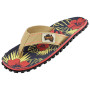 Gumbies Islander Denim Hibiscus női flip-flop