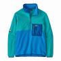 Patagonia M's Microdini 1/2 Zip P/O férfi pulóver világoskék Vessel Blue