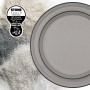 Brunner Dinner plate ø 25 cm Gray tányér