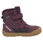 Viking Outdoor Footwear Spruce Barefoot Warm GTX 2V Wine gyerek téli cipő burgundi vörös Wine