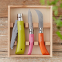Bicskakészlet Opinel Set pilka N°12, nůž zahradnický N°08, nůž prořezávací N°08
