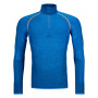 Férfi funkciós pulóver Ortovox 230 Competition Zip Neck kék