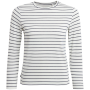 Craghoppers Nosilife Abel Long Sleeved T-Shirt férfi póló fehér/fekete