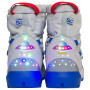 Viking Outdoor Footwear Spaceship Warm SC WP Light Grey/Royal Blue gyerek hótaposó
