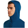 Icebreaker M Mer 260 Quantum IV LS Zip Hoodie férfi funkcionális pulóver