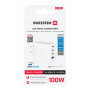 Swissten GaN 2X USB-C 100W + 1X USB-C 20W + 1X USB-A 30W adapter