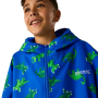 Regatta Junior Changing Robe Olymp Blue Dino vízálló gyerekkabát