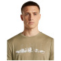Icebreaker Men Merino 150 Tech Lite SS Tee The Peaks férfi póló