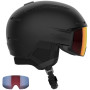 Salomon Driver Prime Sigma Plus sí bukósisak fekete Black