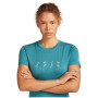 Icebreaker Women Merino 150 Tech Lite SS Tee Snow Day női póló