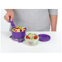 Ételtároló doboz Sistema Round Lunch Stack TO GO 965ml