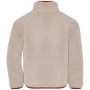 Didriksons Gibbs Kids Fullzip 2 Beach Beige/Rust gyerek pulóver